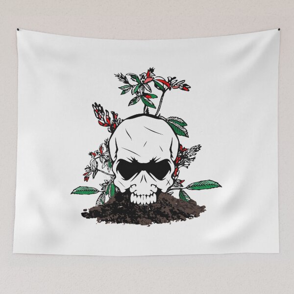 Item preview, Floral Skull Wholesale  designed and sold by PodiShawna.