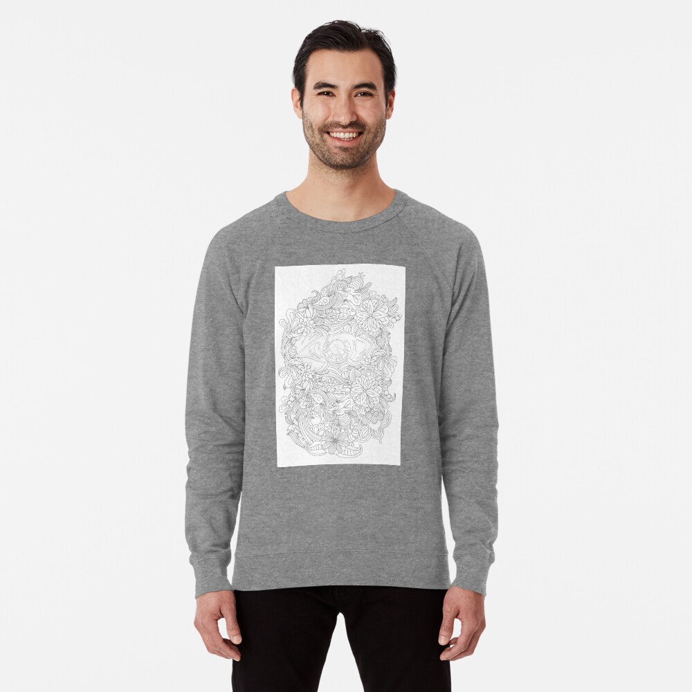 Item preview, Lightweight Sweatshirt designed and sold by artherapieca.