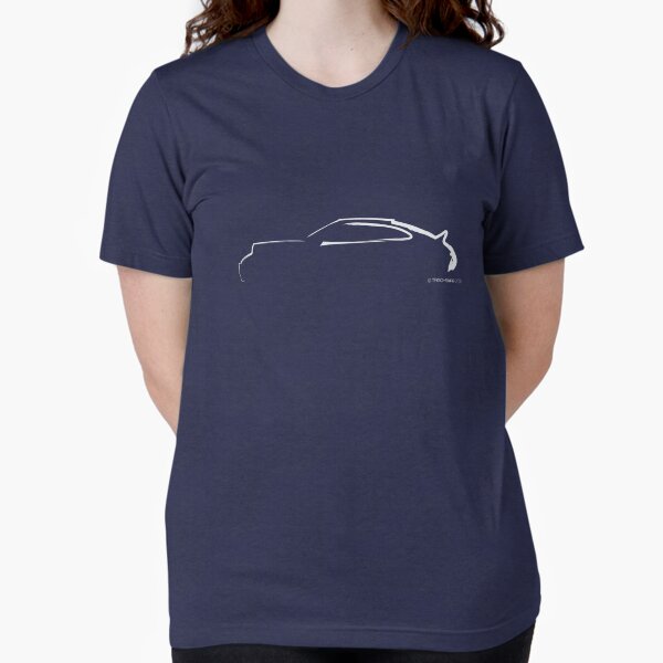 Item preview, Profile Silhouette Porsche 911RS - white designed and sold by TrackSwag.
