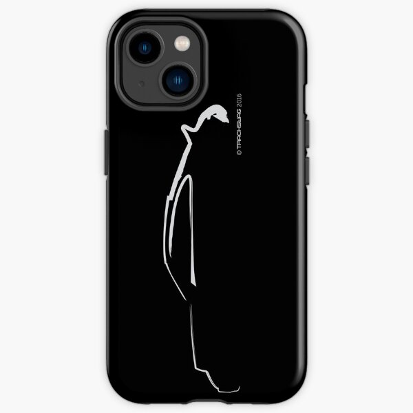 Profile Silhouette Porsche 911RS - blanc Coque antichoc iPhone