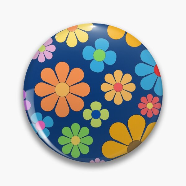 Item preview, Flower Power- Retro 60s 70s flowers designed and sold by BlakefourDesign.