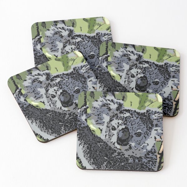 Item preview, Australia Koala Bear Illustration designed and sold by JoyforU.