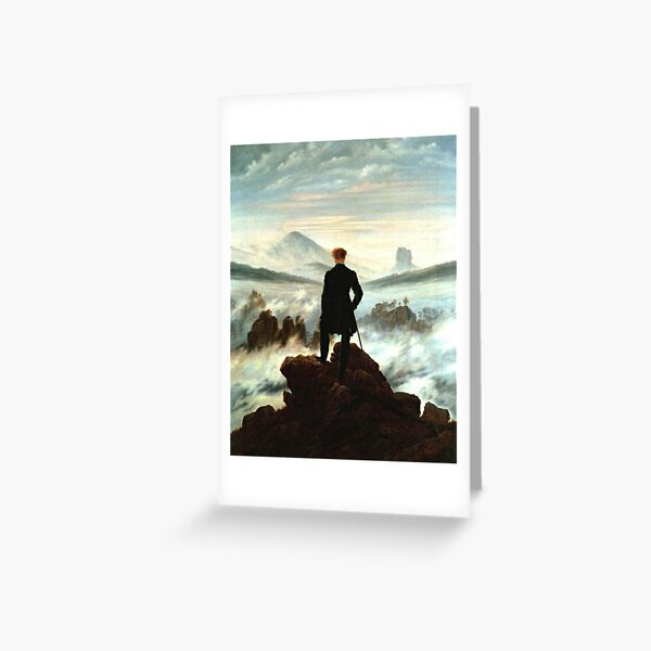 Item preview, Caspar David Friedrich - Wanderer above the sea of fog designed and sold by Vivanne-art.