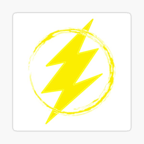 "Flash Logo" Sticker for Sale by jonesdabre Redbubble