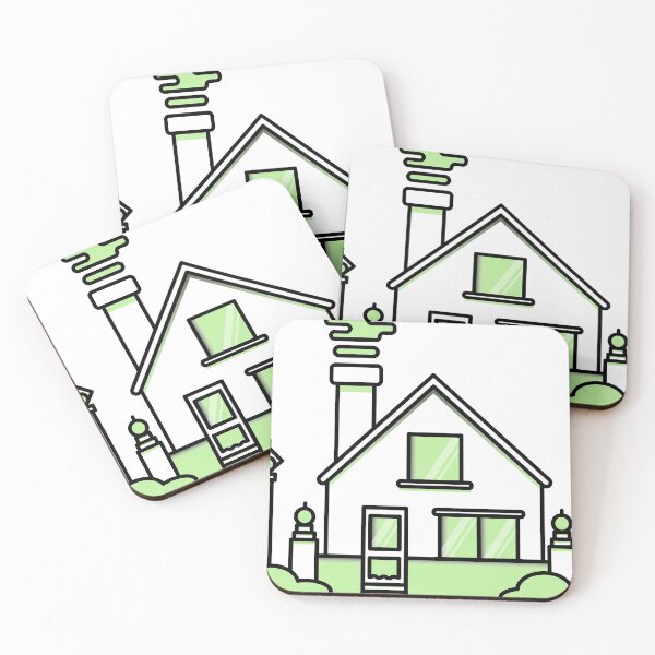 Item preview, House flat illustration designed and sold by Artemivo.