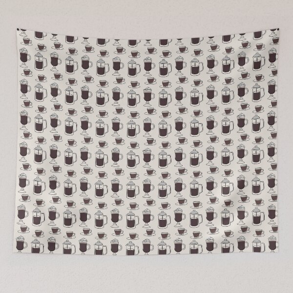 Item preview, Coffee Seamless Patterns V11 designed and sold by KleinDuBois.