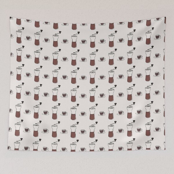 Item preview, Coffee Seamless Patterns V12 designed and sold by KleinDuBois.