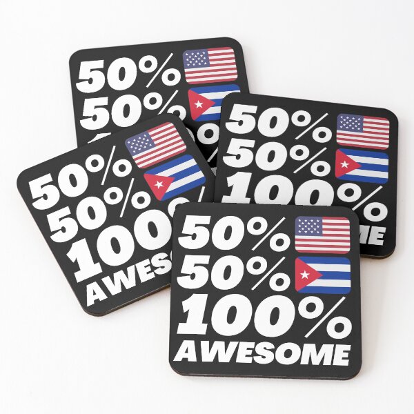 Item preview, 50% Cuban 50% American 100% awesome designed and sold by InsaneCorner.
