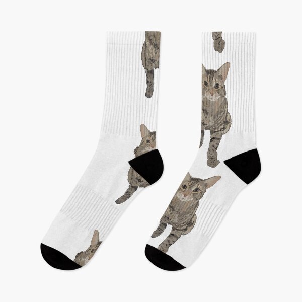 Item preview, Harvey the Grey Tabby Cat designed and sold by Shannon Price.