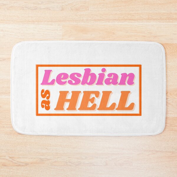 Artikelvorschau, Lesbian as hell Shirt for lesbians entworfen und verkauft von lucomini.