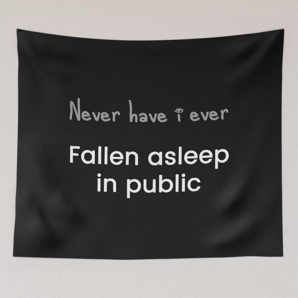 Item preview, Fallen asleep in public  designed and sold by AllenVera12.