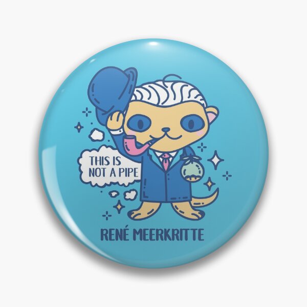 Item preview, René Meerkritte Funny Animal pun  designed and sold by SPIRIMAL.
