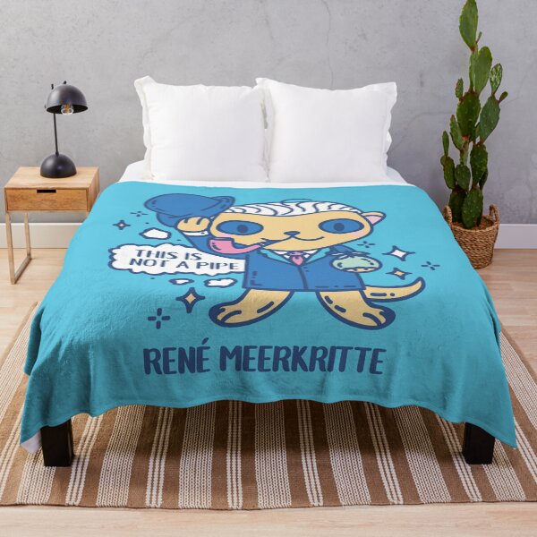 Item preview, René Meerkritte Funny Animal pun  designed and sold by SPIRIMAL.