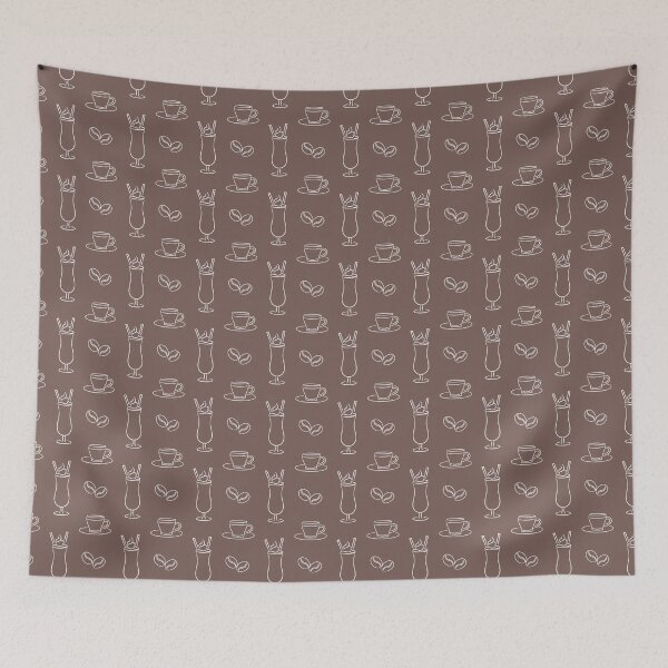 Item preview, Coffee Seamless Patterns V17 designed and sold by KleinDuBois.