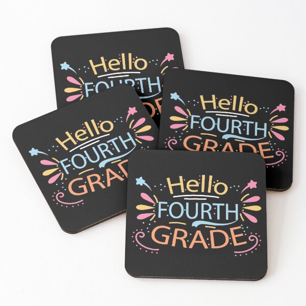 Item preview, Hello Fourth Grade, Fourth Grade Teacher, Back To School designed and sold by CreativaArt-.