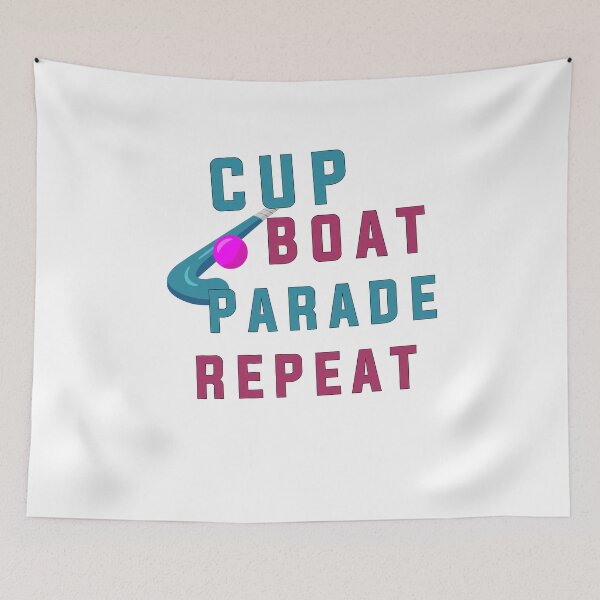Item preview, Cup Boat Parade Repeat - Stanley Cup designed and sold by Club7Studios.
