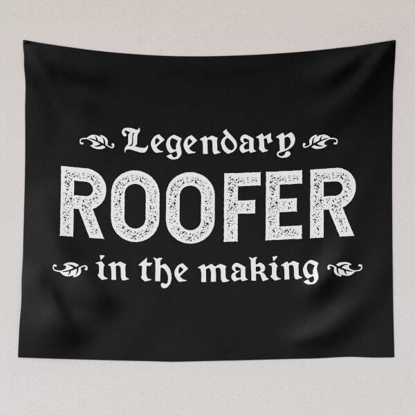 Item preview, Legendary Roofer In The Making designed and sold by TimespunThreads.