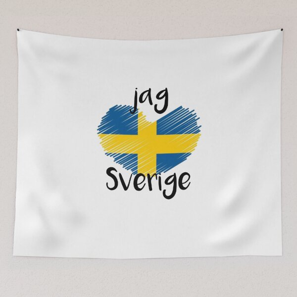 Item preview, jag alskar sverige, I love Sweden, go Sweden designed and sold by underdogsgrit.