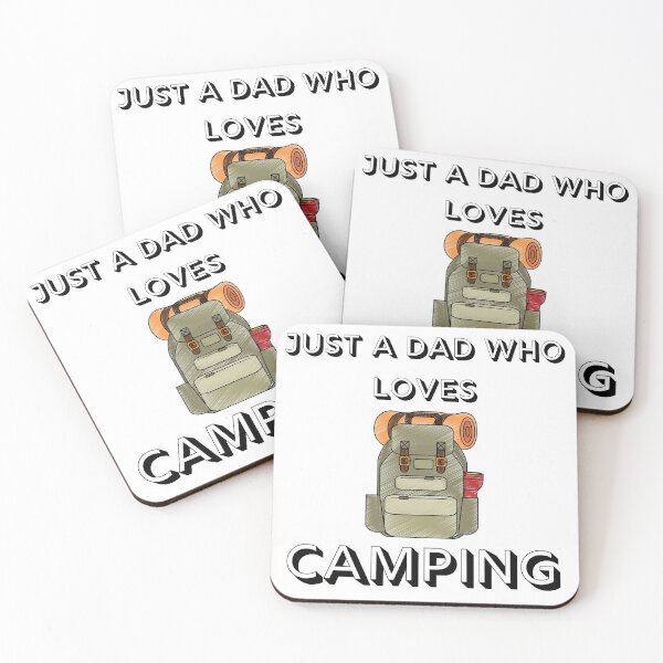 Item preview, Just A Dad Who Loves Camping designed and sold by SenGift.