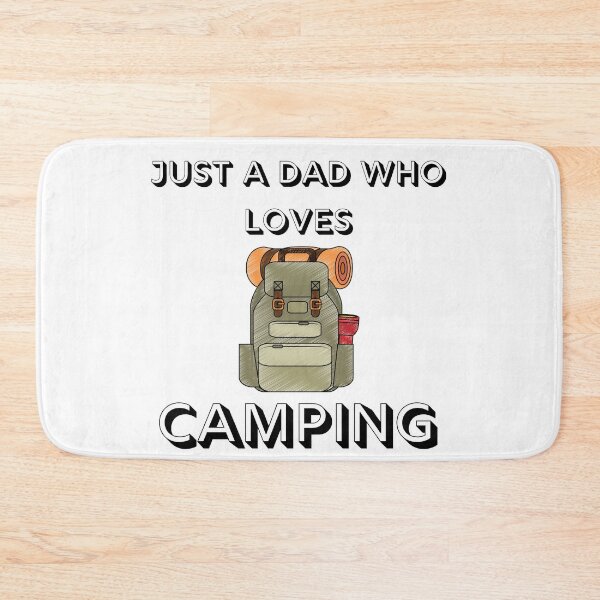 Item preview, Just A Dad Who Loves Camping designed and sold by SenGift.