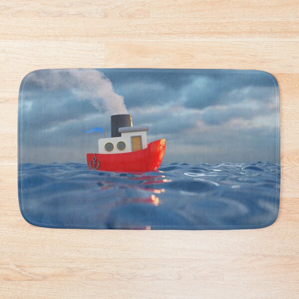 Item preview, cartoon ship sailing on the sea 2 designed and sold by Mike Kiev art.