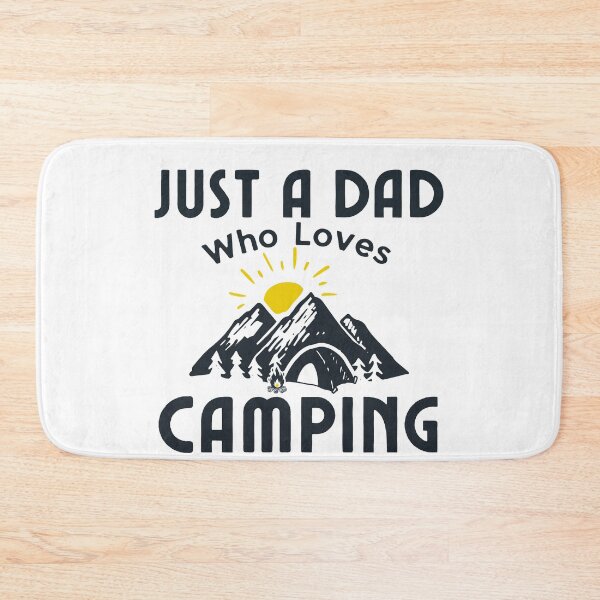 Item preview, Just A Dad Who Loves Camping designed and sold by SenGift.