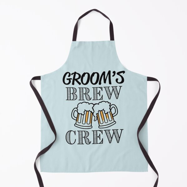 Item preview, Groom's Brew Crew Funny Group Beer Drinking Team designed and sold by SweetbeStore.