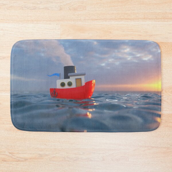 Item preview, cartoon ship sailing on the sea 3 designed and sold by Mike Kiev art.