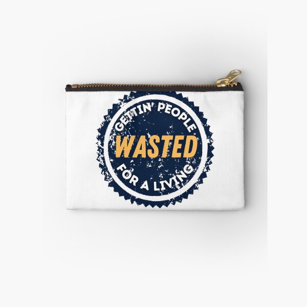 Item preview, Gettin' People Wasted For a Living, Funny Bartender Gift, Bartending Joke, Mixologist Gift Idea designed and sold by springflow.