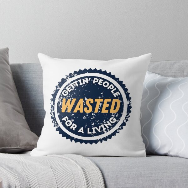 Item preview, Gettin' People Wasted For a Living, Funny Bartender Gift, Bartending Joke, Mixologist Gift Idea designed and sold by springflow.