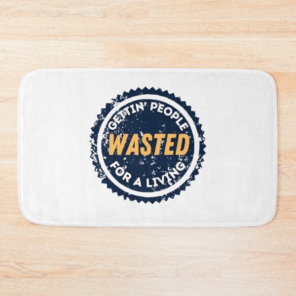 Item preview, Gettin' People Wasted For a Living, Funny Bartender Gift, Bartending Joke, Mixologist Gift Idea designed and sold by springflow.