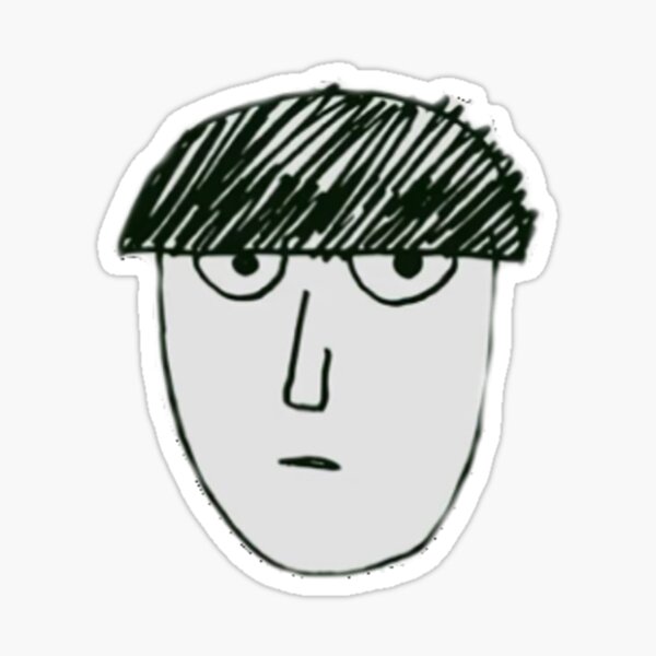 Psycho Helmet - Mob Psycho 100 Sticker