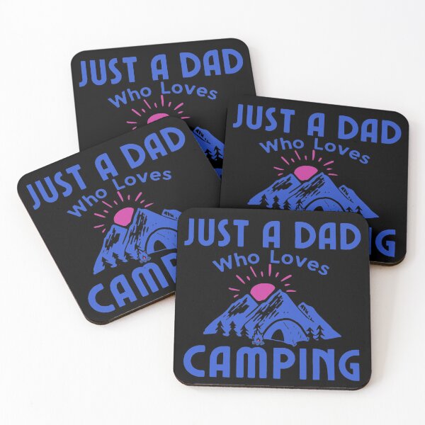 Item preview, Just A Dad Who Loves Camping designed and sold by SenGift.