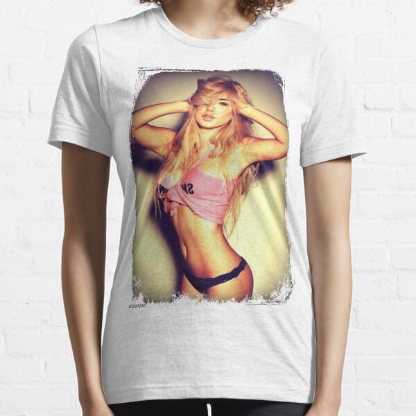 Blonde girl sexy t-shirt Essential T-Shirt