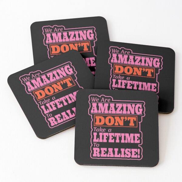 Item preview, We are Amazing - Feel Good Appreciation Motto - Appreciate Yourself designed and sold by Harlake.