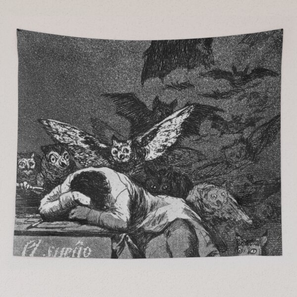 Item preview, The Sleep of Reason Produces Monsters, by Francisco Goya designed and sold by JustContemplate.