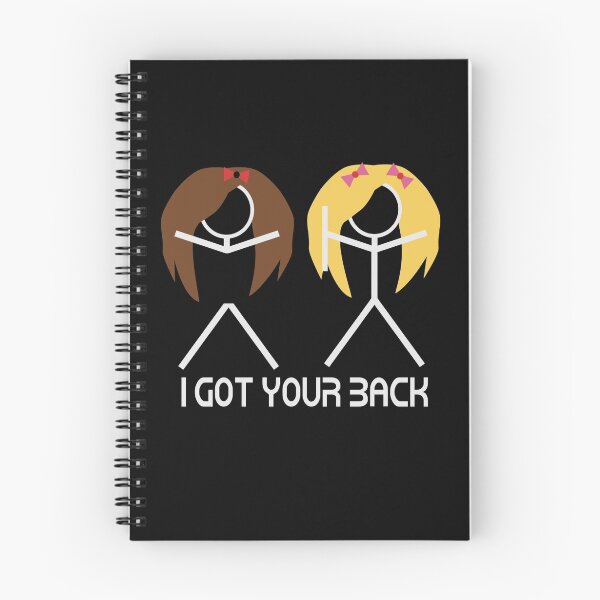 Item preview, I Got Your Back Blonde Brunette designed and sold by umeimages.