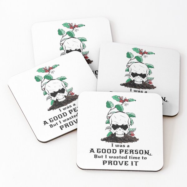 Item preview, Floral Skull Quote Design designed and sold by PodiShawna.