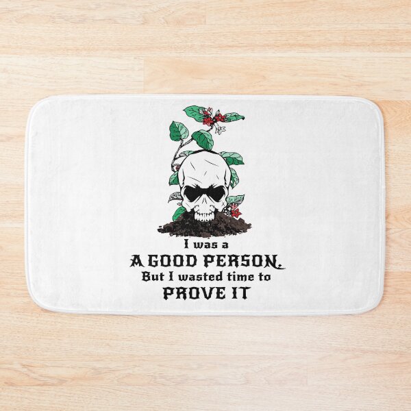 Item preview, Floral Skull Quote Design designed and sold by PodiShawna.