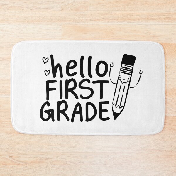 Item preview, Hello First Grade, First Grade Teacher, Back To School designed and sold by CreativaArt-.