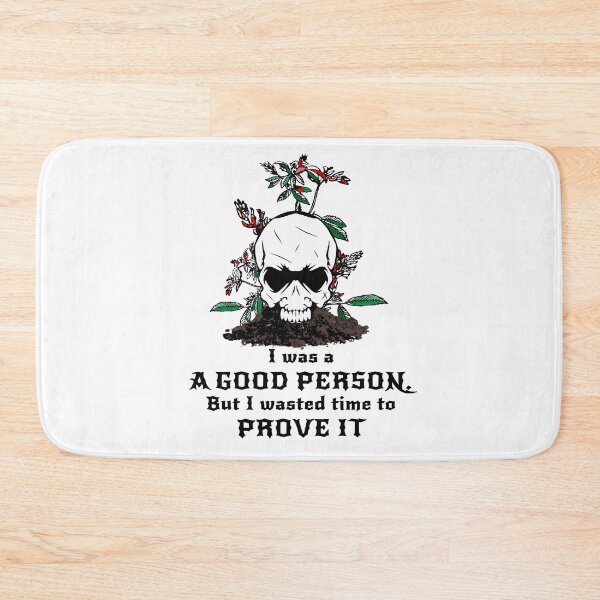 Item preview, Floral Skull Quote Design designed and sold by PodiShawna.