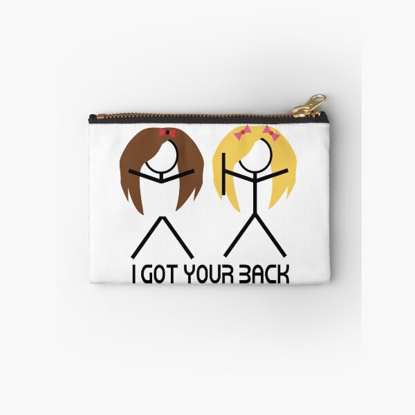 Item preview, I Got Your Back Blonde Brunette 2 designed and sold by umeimages.
