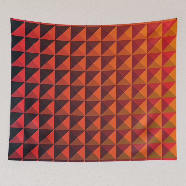 Item preview, Black and Orange Pyramids designed and sold by 74tdesign.