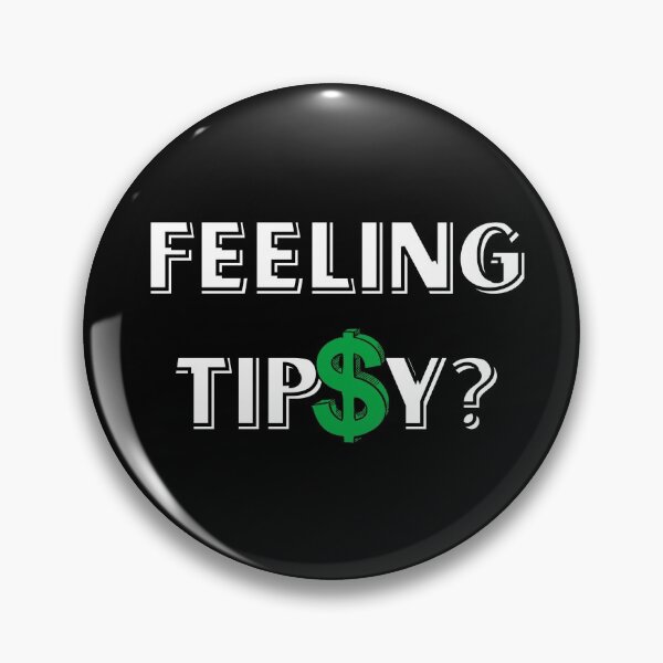 Item preview, Feeling Tipsy, Funny Bartender Gift, Bartending Joke, Mixologist Gift Idea designed and sold by springflow.