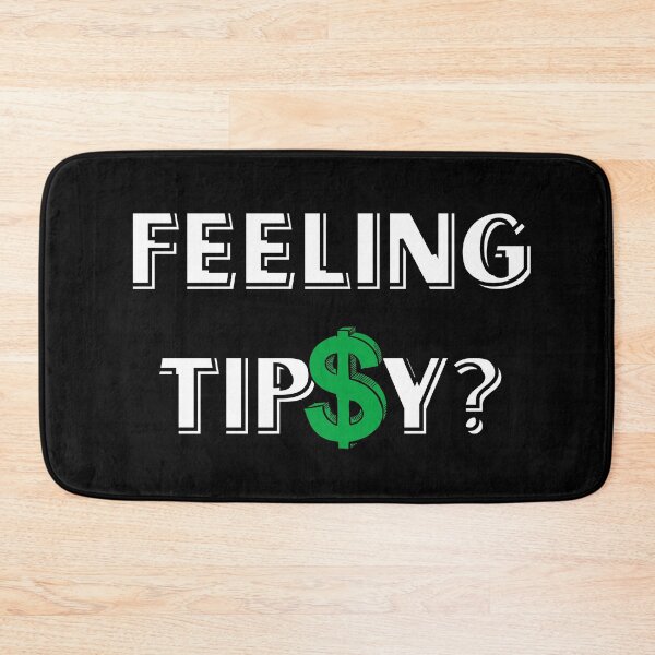 Item preview, Feeling Tipsy, Funny Bartender Gift, Bartending Joke, Mixologist Gift Idea designed and sold by springflow.