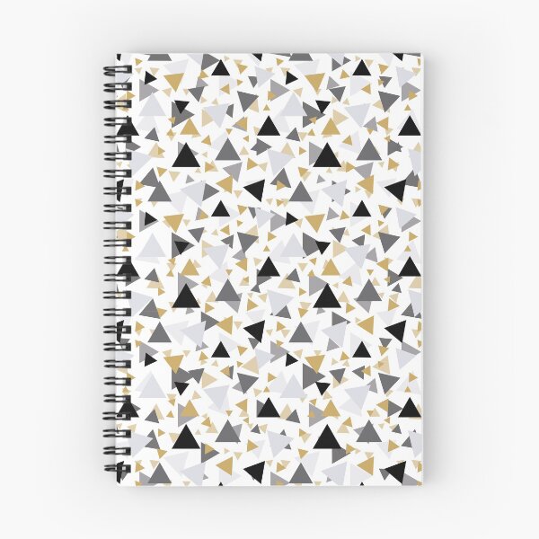 Item preview, Gold and gray triangles pattern designed and sold by BLMcreations.