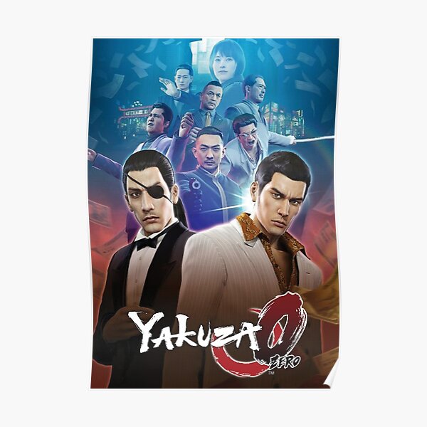 Yakuza 0 Wall Art Redbubble