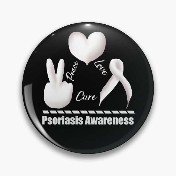 Item preview, Peace Love Cure Psoriasis Awareness month 2 designed and sold by Pchra-store.