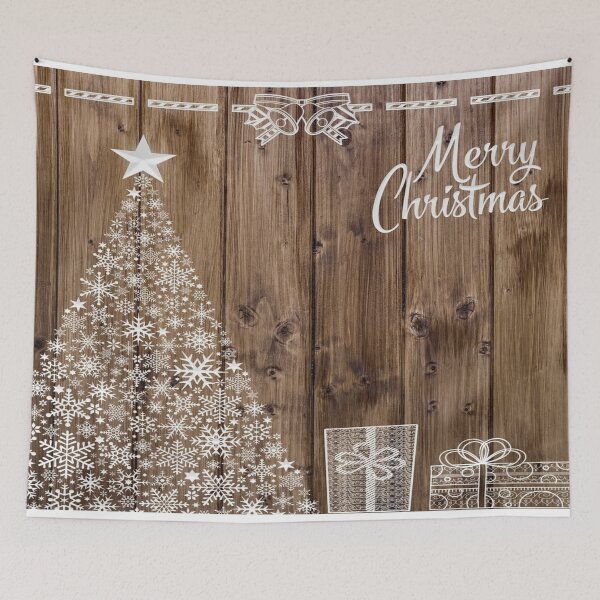 Item preview, Merry Christmas Snowflake Rustic Xmas Christmas  designed and sold by LSNDesign.