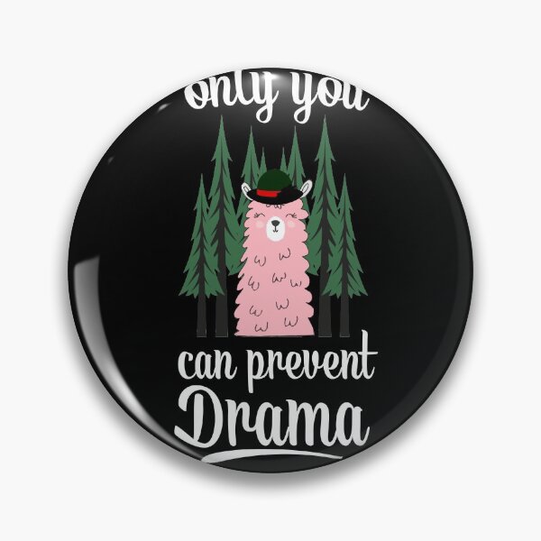 Item preview, Llama only you can prevent drama funny llama designed and sold by kimart18.